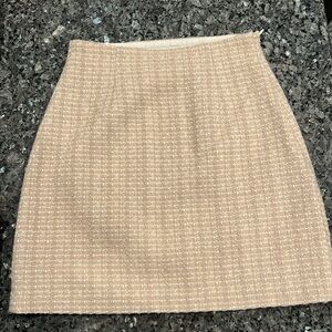 Babaton Pink Tweed Skirt